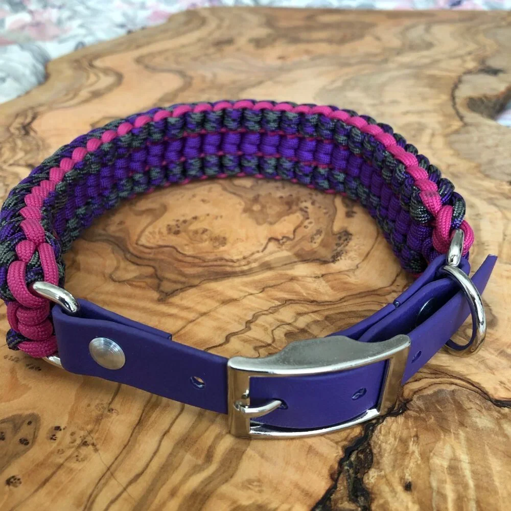 Paracord Dog Collar ~ Adjustable 16.5